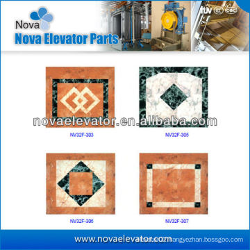 Passenger Elevator Cabin PVC Floor with Pattern, Elevator Spare Parts